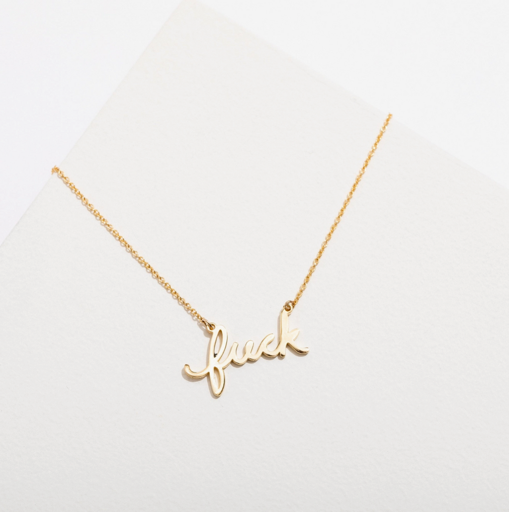Larissa Loden F**k Necklace