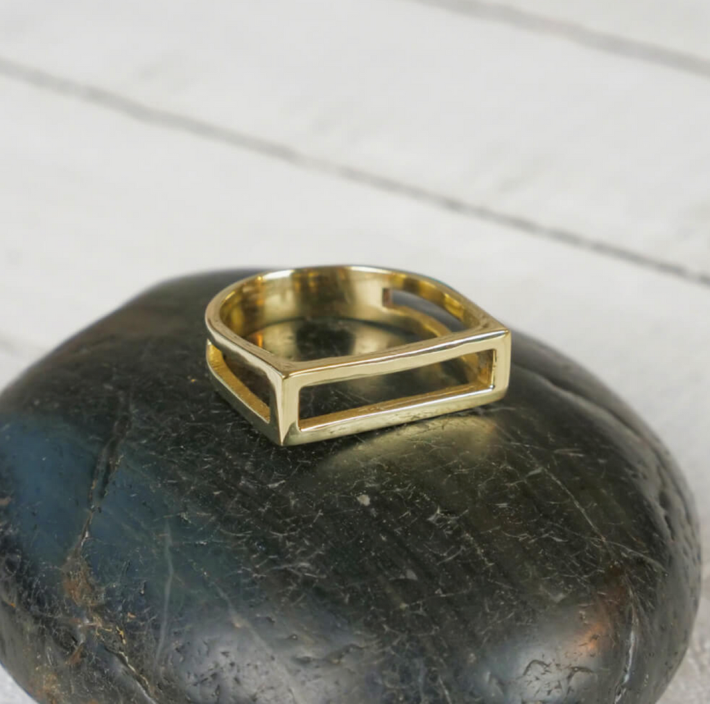 Brass Cut Out Ring