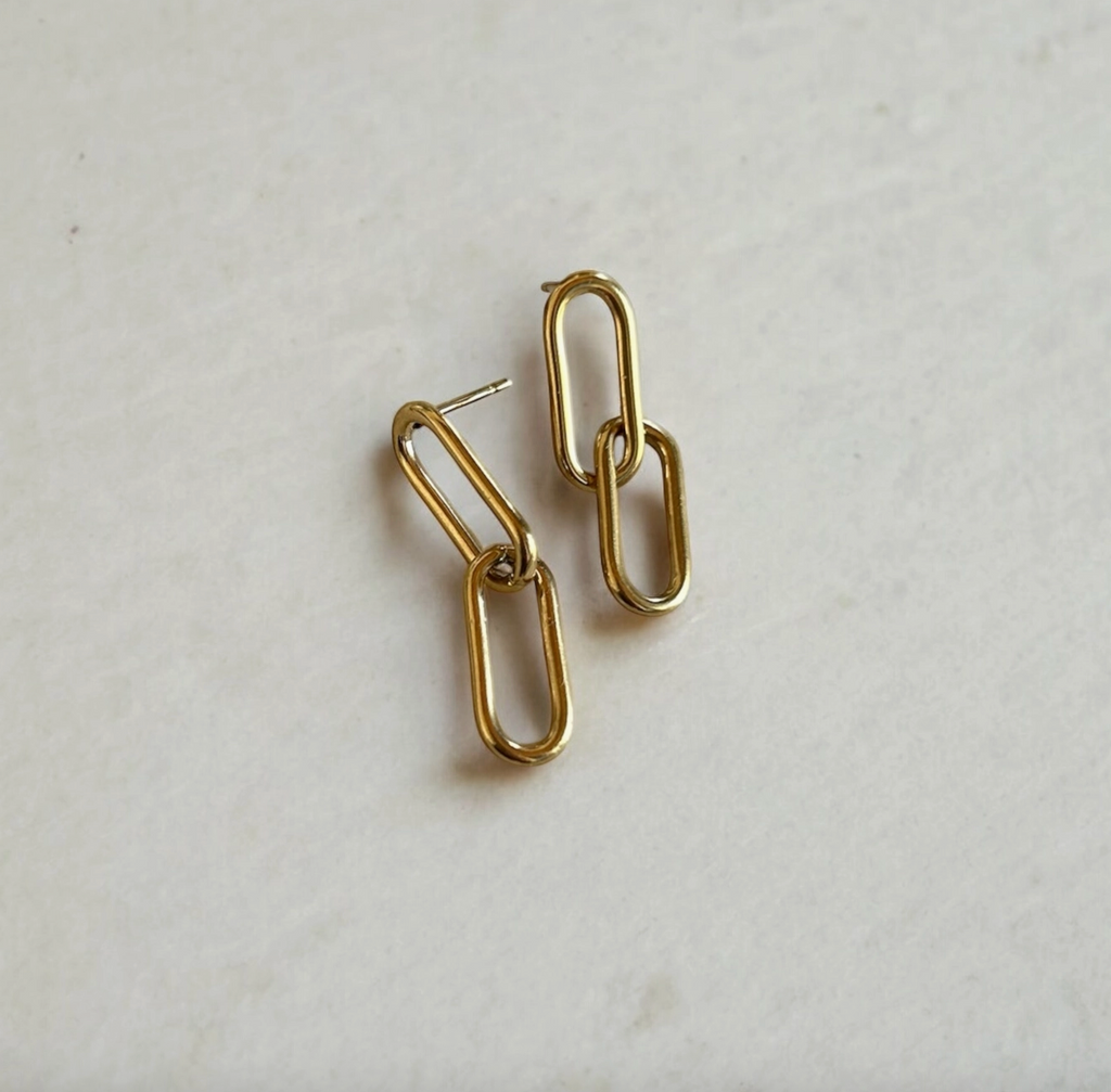 Boem Lennox Paperclip Earrings