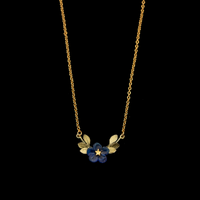 Michael Michael Blue Violet Bar Pendant
