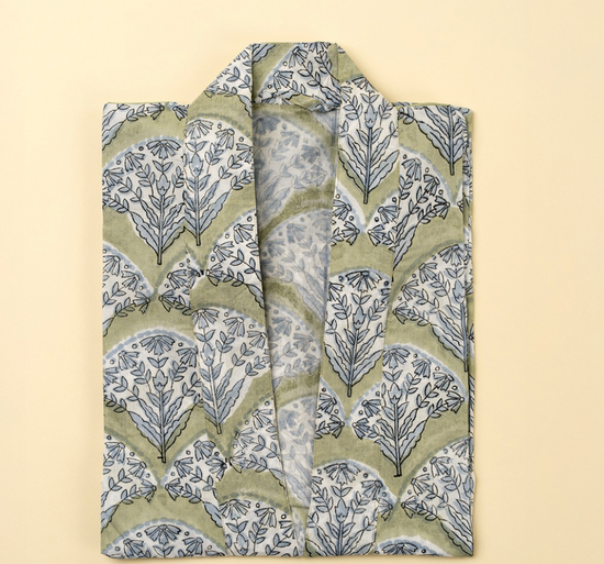 Sakura Green Kimono