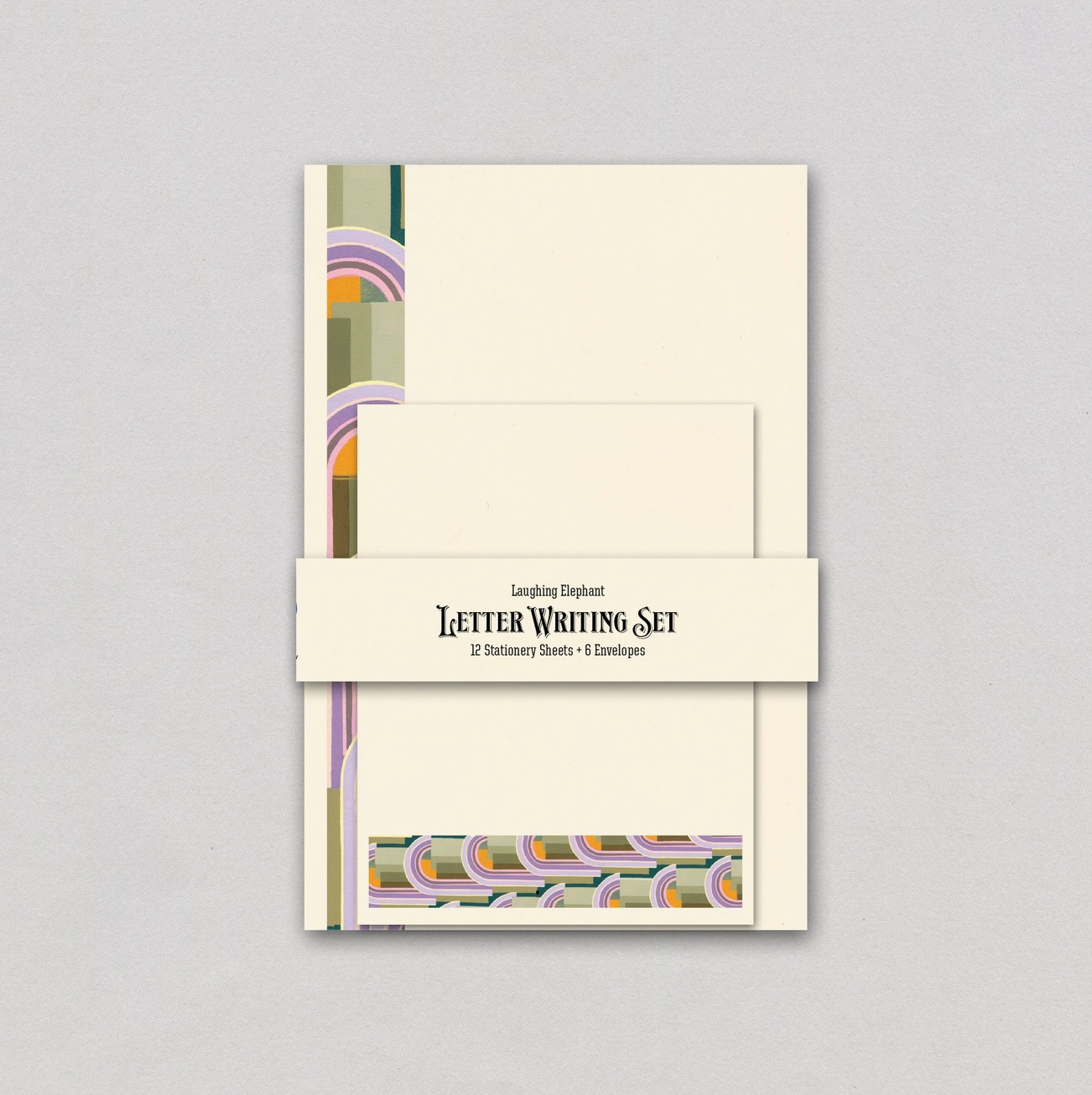 Art Deco Arches Letter Writing Set