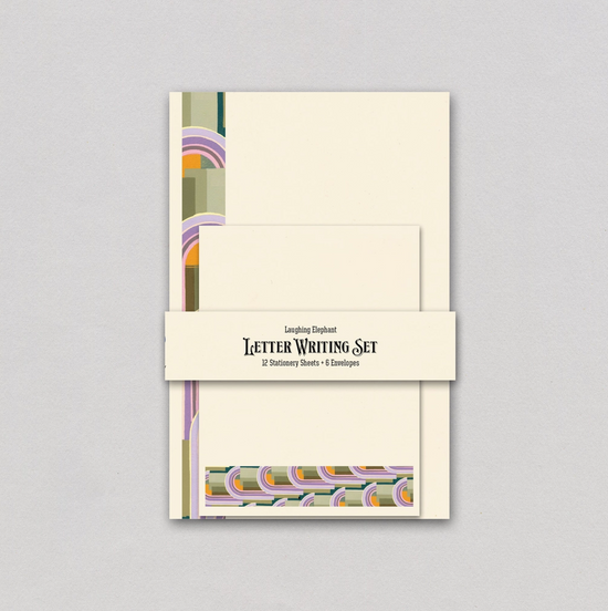 Art Deco Arches Letter Writing Set