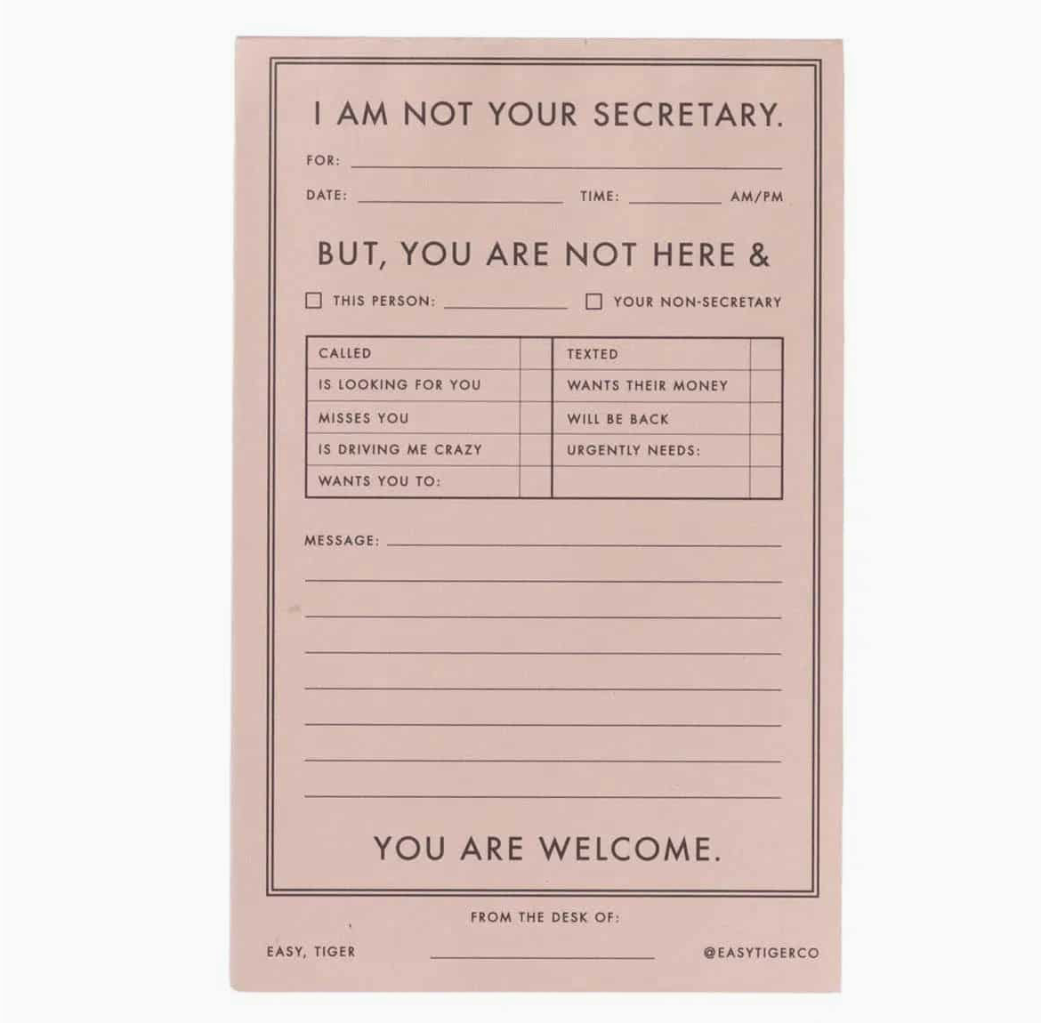 Notepad Secretary