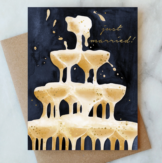 Wedding Bubbles Card