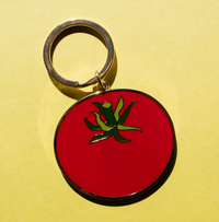 Tomato Keychain