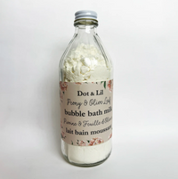 Dot & Lil Peony & Olive Leaf Bubble Bath Milk