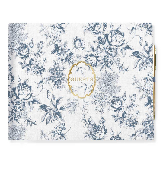 Fringe Studio Guest Book & Pen Something Blue
