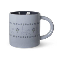 Fringe Studio Cat Chambray Mug