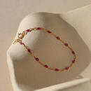 Token Ruby Gemlink Bracelet