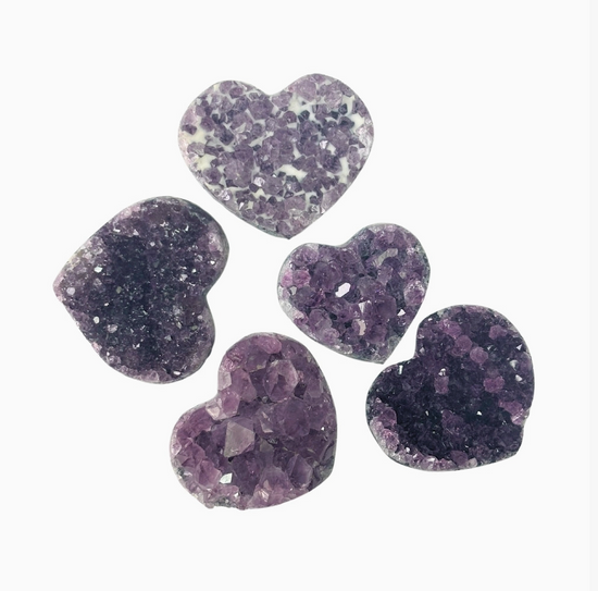 Amethyst Heart Geode