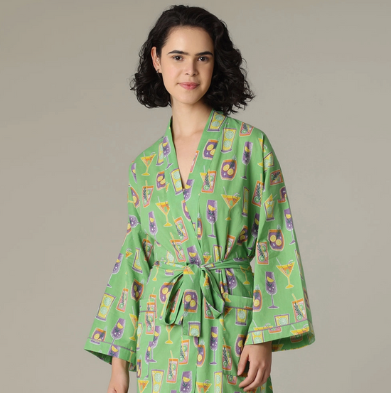 Cocktail Hour Short Robe
