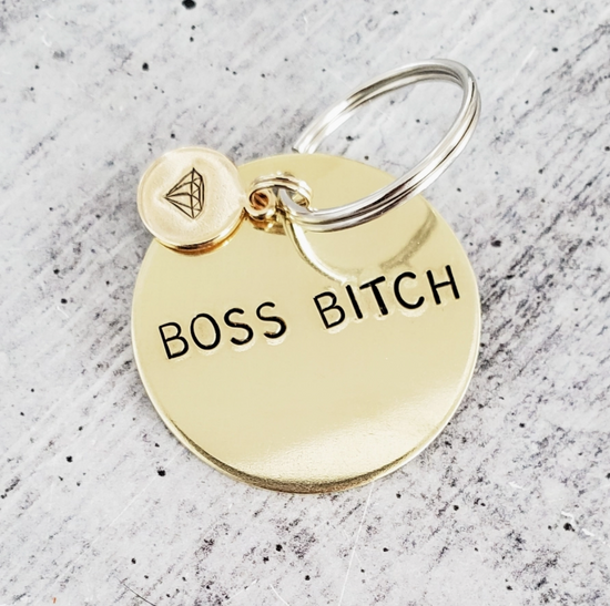 Boss Bitch Keychain