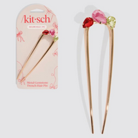 Kitsch Gemstone French Hair Pin