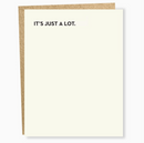 A Lot Card