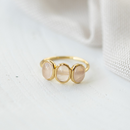 Glee Tri Essence Ring Rose Quartz