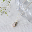 Glee Anastasia Necklace Rose Quartz