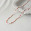 Glee Demi Necklace Pink Opal