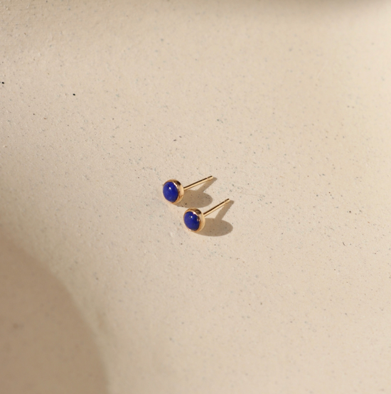 Token Lapis Lazuli Studs