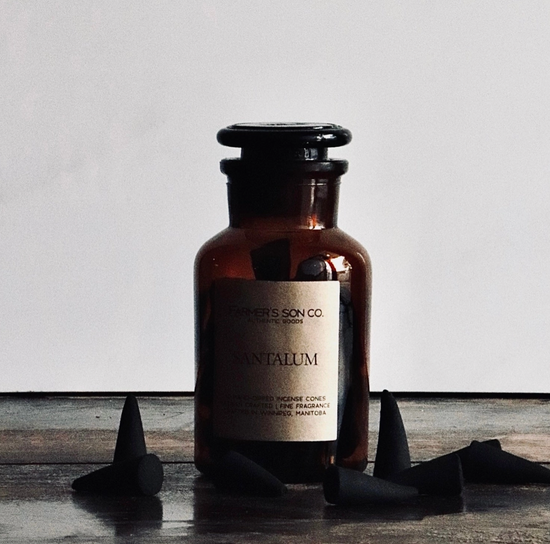 Farmer's Son Co. Santalum Incense Cones