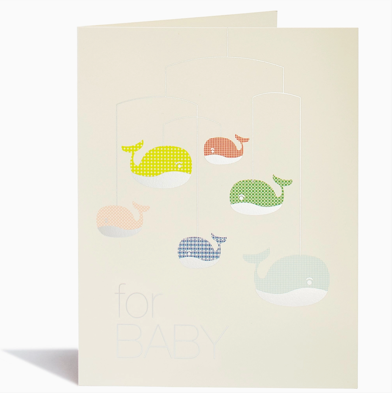 Baby Whales Baby Card