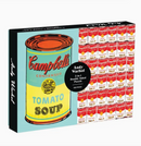 Andy Warhol Soup Can 2 Sided Puzzle