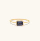 Leah Alexandra Emerald Cut Sapphire Ring