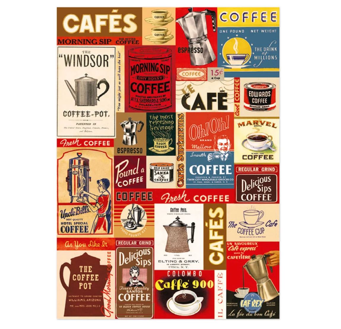 Cavallini Wrap Coffee
