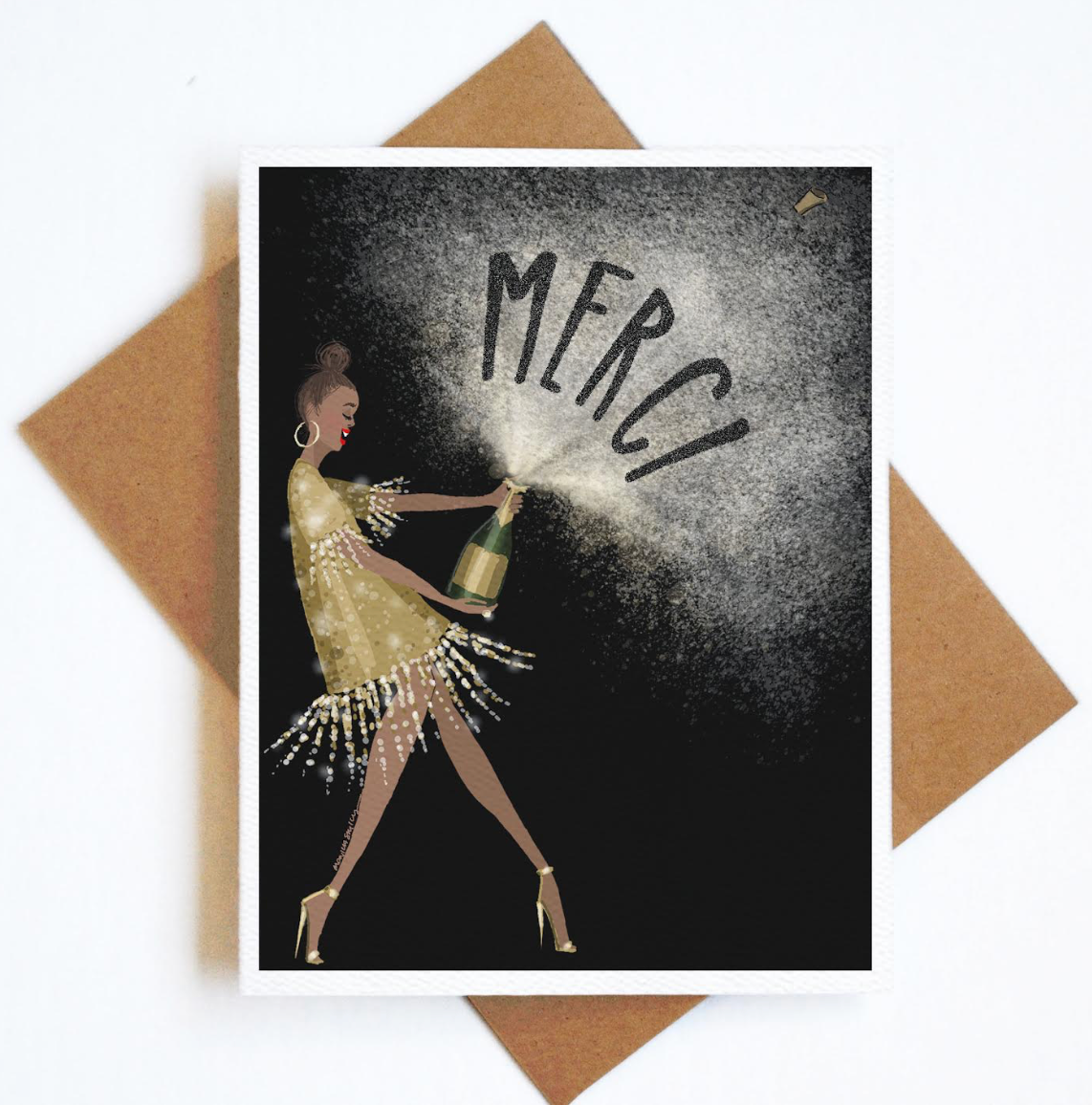 Carte Merci Champagne