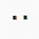 Michelle Starbuck Malachite Tiger's Eye & Onyx Studs