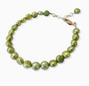 Perla Strand Bracelet Olive
