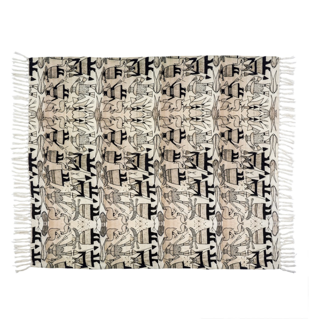 Zumi Printed Throw