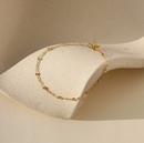 Token Beaded Bracelet