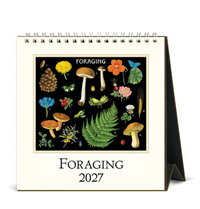 Cavallini Desk Calendar Foraging