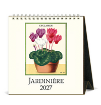 Cavallini Desk Calendar Jardiniere