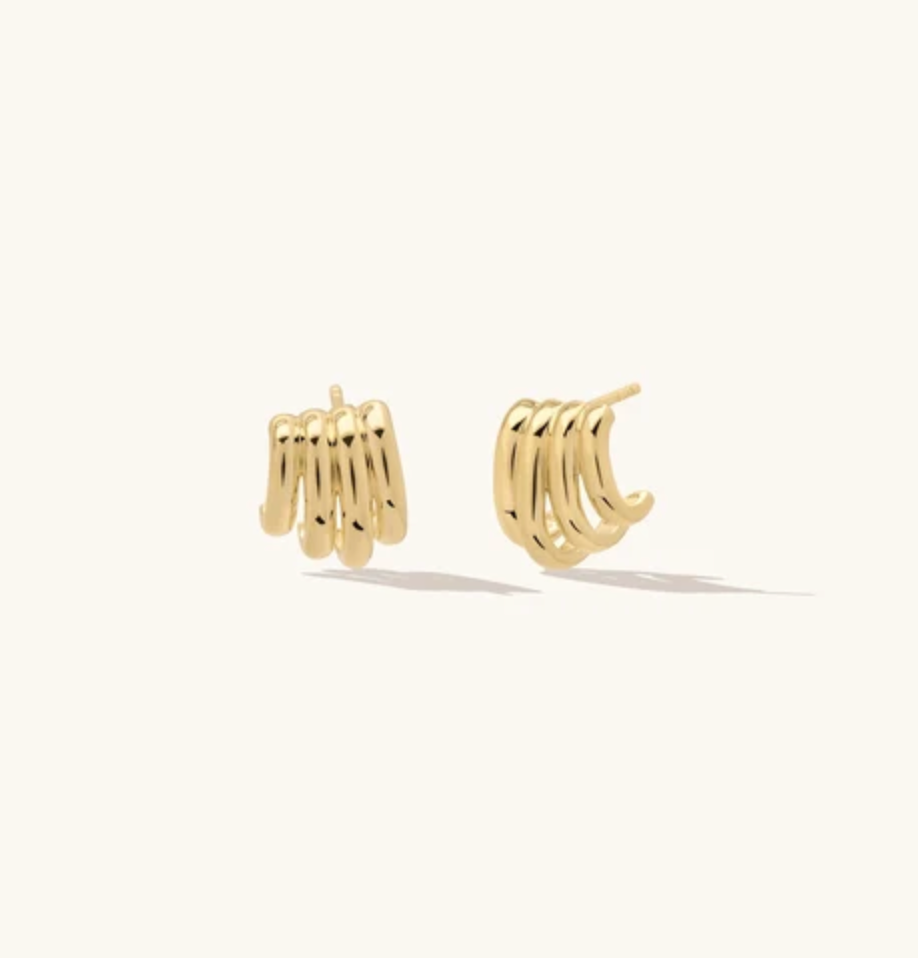 Leah Alexandra Quattro Hoops