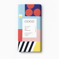 Isle Of Skye Sea Salt Milk Chocolate Bar