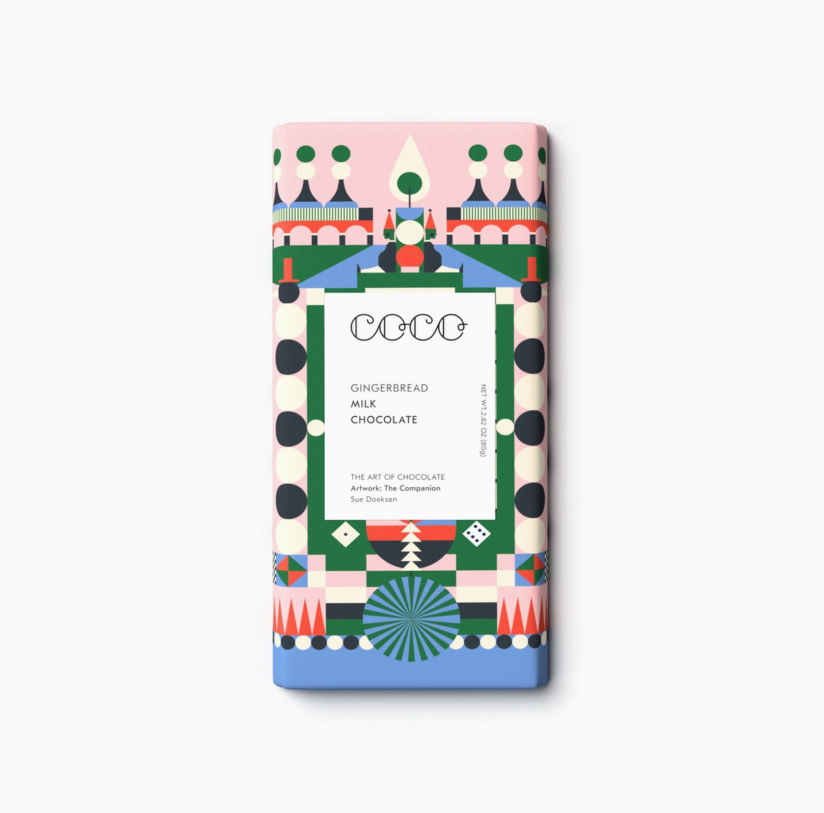 Gingerbread Milk Chocolate Bar