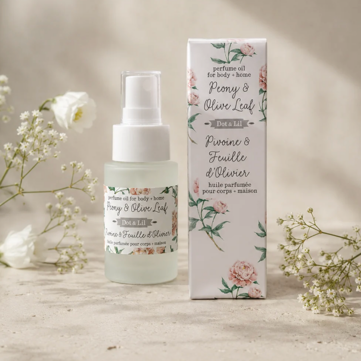 Dot & Lil Peony & Olive Leaf Perfume Oil