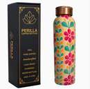 Pink Floral Water Bottle