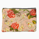 Rome Velvet Pouch Quilt Pink