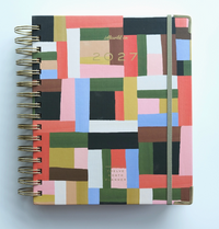 2027 Spiral Planner Patchwork