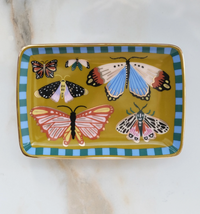 Butterflies Trinket Tray