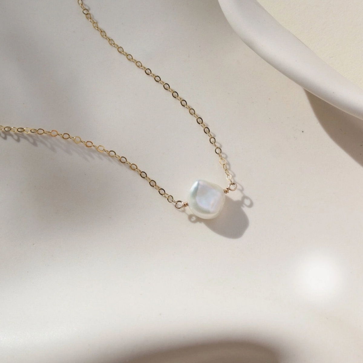 Token Freshwater Pearl Necklace