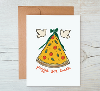 Pizza On Earth Card