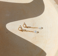 Token Opal Teardrop Studs