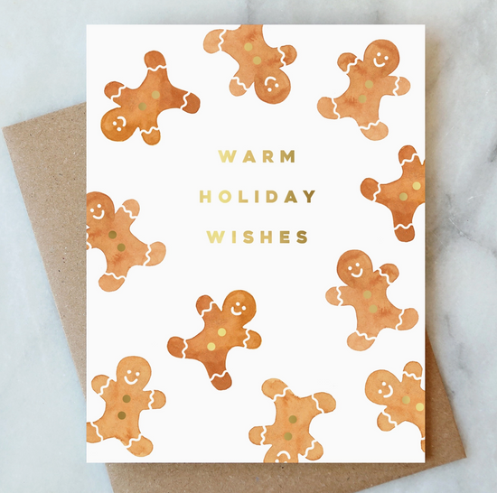 Gingerbread Greeting Card