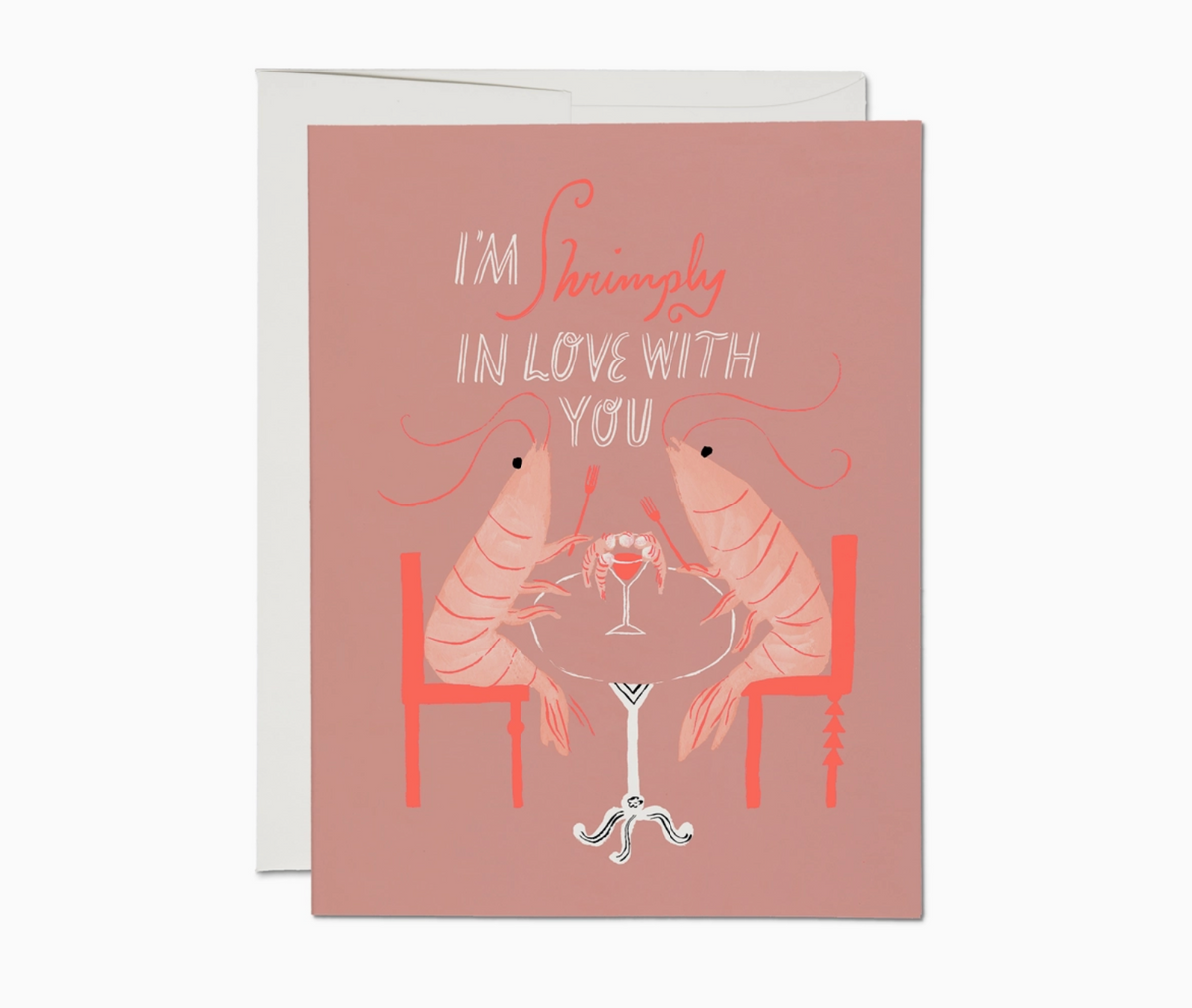 Shrimply Greeting Card