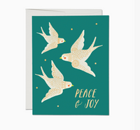 Embellished Doves Card