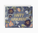 Hanukkah Flowers Card